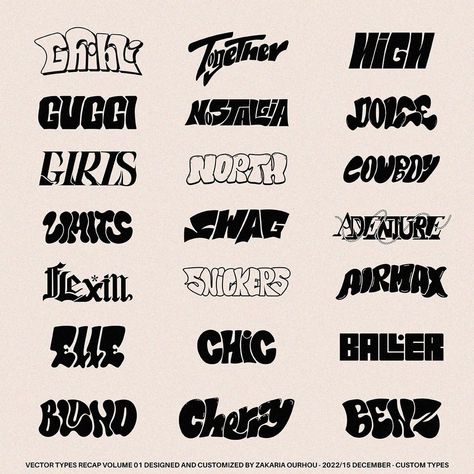 Heirachy Typography, Graphic Tee Fonts, Custom Type Poster Design, Y2k Typography, Band Logo Design, Typographie Logo, Alfabet Font, Graphic Shapes Design, Design Club