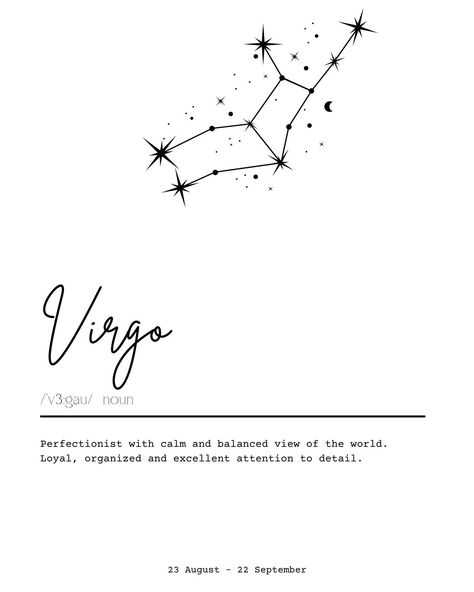 **Virgo Word Art Instant Wall Print** Elevate your space with our beautifully designed Virgo Word Art print! This unique digital download celebrates the essence of the Virgo zodiac sign, showcasing its key traits and characteristics in a visually striking format. Perfect for astrology lovers and those looking to add a personal touch to their home decor. https://lesleelulu.etsy.com #trending #trendingnow #trendingpost #Virgo #virgo #virgo♍️ Virgo Aesthetic, Virgo Signs, Virgo Zodiac Sign, Signs And Symbols, Virgo Zodiac, Crystals Stones, Wall Print, Star Signs, Word Art