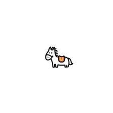 Easy Horse Drawing, Horse Doodle, Tiny Art, Doodle Icon, Little Drawings, Mini Cute, Small Drawings, Illustration Art Drawing, Mini Drawings