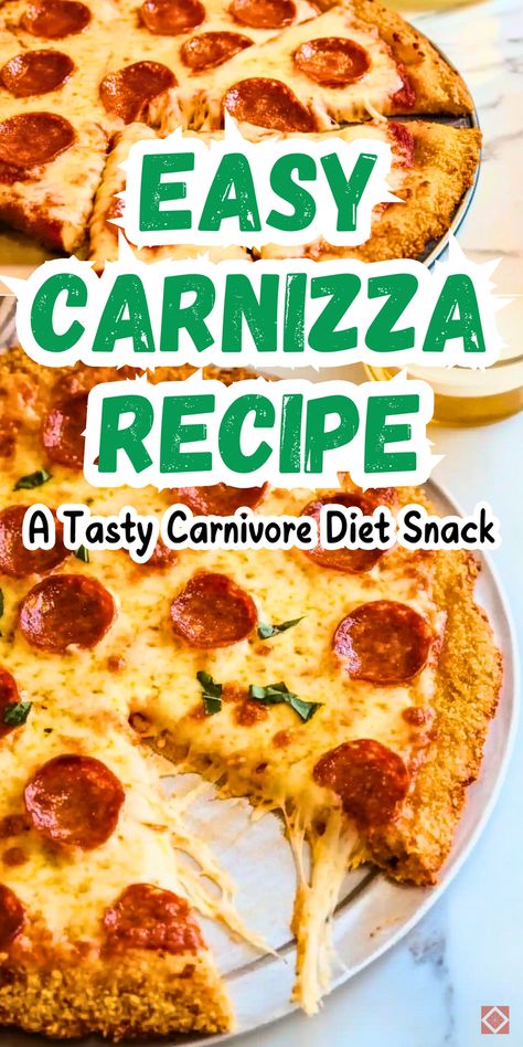 Meet your new favorite snack: Carnizza! This carnivore diet recipe combines meat, cheese, and bold seasonings to create a high-protein, no-carb treat. Perfect for a quick snack or a light meal, it’s easy to make and totally satisfying. Save this pin for a snack idea you’ll love! Carnivore Sweet Snacks, Carnivore Finger Foods, Cottage Cheese Carnivore Recipes, Easy Carnivore Diet Meals, Carnivor Diet Meals, Carnivore Cream Cheese Recipes, Carnivore Recipes Simple, Dirty Carnivore Diet, Carnorvor Diet