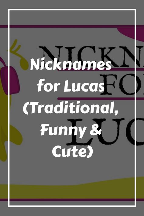 Choosing a nickname for someone named Lucas can be a delightful endeavor, enriching the name with personal affection or a unique twist. The name Lucas itself Marina Name, Funny Nicknames, S Meaning, Cute Nicknames, Movie Buff, Names With Meaning, Funny Cute, Meant To Be, Twist