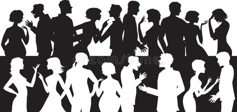 Group of talking people. Silhouettes of people talking and arguing each other , #Affiliate, #talking, #Group, #people, #arguing, #Silhouettes #ad Family Conflict, Social Circles, Silhouette People, Family Caregiver, People Talking, Photo Grouping, Senior Care, Learning Italian, Italian Language