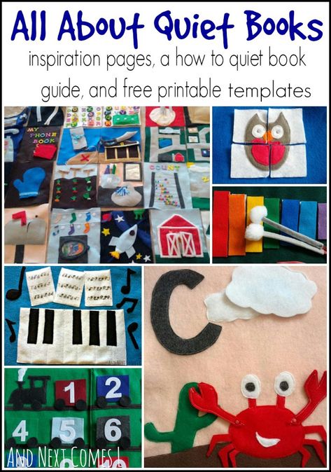 Free Quiet Book Printables, Quiet Book Templates Free Printable, Busy Book Templates, Quiet Book Pages, Felt Story, Books Inspiration, Quiet Book Templates, Book Guide, Free Printable Templates