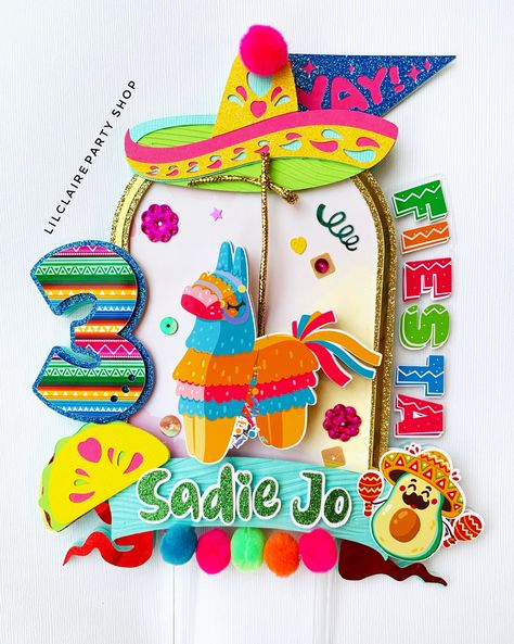 Excited to share this item from my #etsy shop: Fiesta cake topper, three esta cake topper, Mexican fiesta birthday decor, Cinco de mayo birthday, taco twosday birthday decor, taco party #pink #birthday #paper #gold #fiestacaketopper #threeesta #caketopper #mexicanfiesta #birthdaydecor Three Esta Cake, Mexican Cake Topper, Three Esta Birthday Party, Fiesta Cake Topper, Taco Twosday Birthday, Three Esta, Mexican Cake, Taco Twosday, 30th Birthday Cake Topper