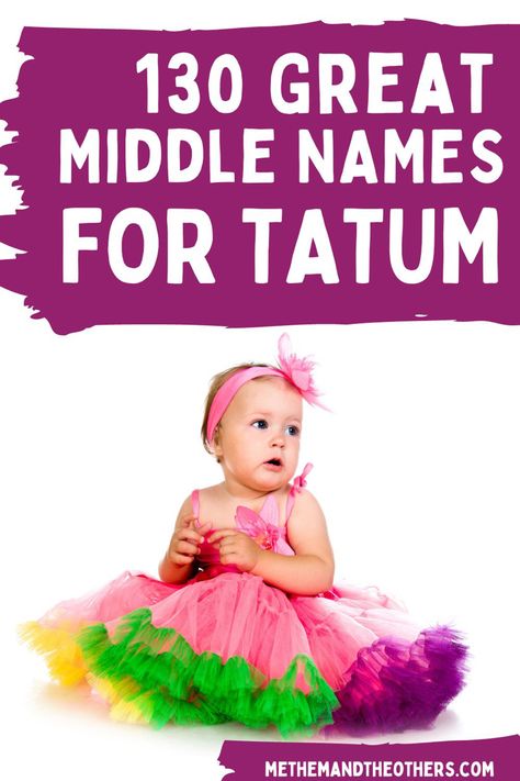 Middle names for Tatum and names like Tatum. Middle Names For Boys, Madison Name, Cool Middle Names, Old Fashioned Names, Boy Middle Names, Middle Names For Girls, Names For Girls, Names For Boys, Middle Names