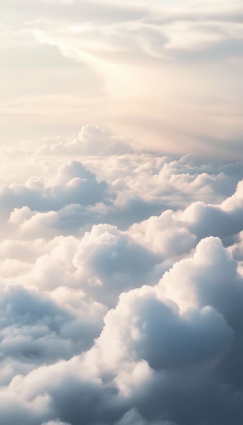 Dreamy Sky Above the Clouds - Vave BG Soft Clouds Aesthetic, Sky Full Of Clouds, Above Clouds, Dreamy Clouds, Dreamy Sky, Wild Wedding, Aesthetic Clouds, Clouds In The Sky, Vanilla Sky