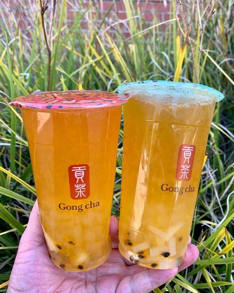 Mango Fruit Tea Boba, Boba Tea Fruit, Fruit Boba Tea Aesthetic, Mango Tea Boba, Passion Fruit Bubble Tea, Bubble Fruit Tea, Passion Fruit Boba Tea, Passion Fruit Boba, Fruit Tea Boba