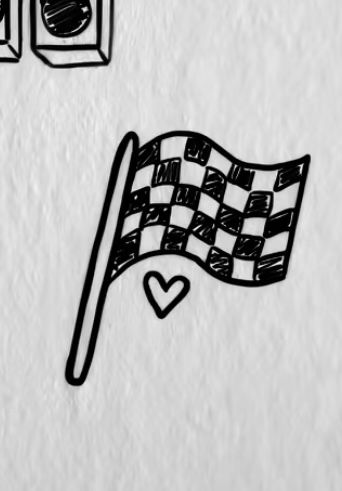 Drag Racing Tattoos For Women, Hot Wheel Tattoo, Racing Flag Tattoo, Racing Tattoos For Women, Checkered Tattoo, Checkered Flag Tattoo, Sleeve Filler, Wheel Tattoo, Filler Ideas