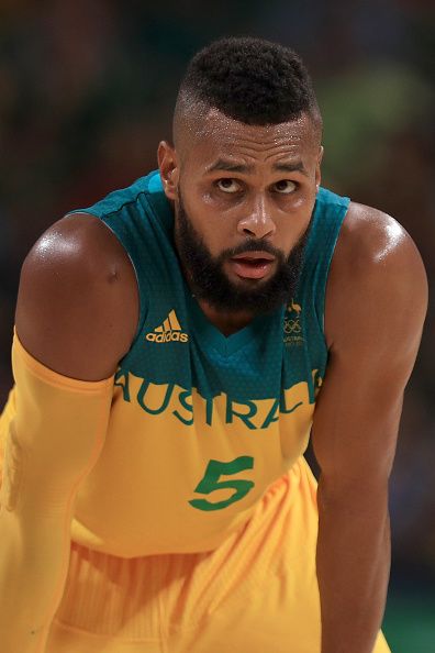 Patty Mills of Australia looks on against Lithuania during the Men's… Patty Mills, Loki Art, Rio 2016, Royalty Free Pictures, Lithuania, Loki, High Res, The Man, That Look