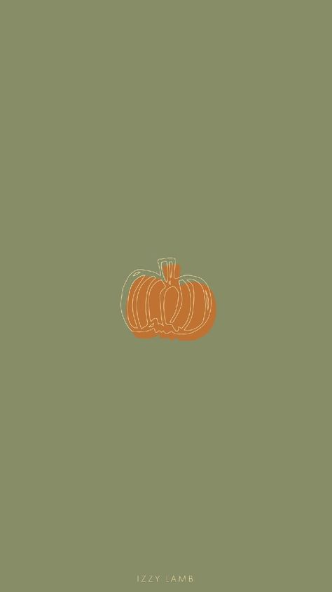 Iphone 11 Fall Wallpaper, October Phone Wallpaper Aesthetic, October Autumn Wallpaper, October Astethic Wallpaper, Cute Pumpkin Wallpaper Aesthetic, Autumn Watch Wallpaper, Fall And Halloween Aesthetic Wallpaper, Green Pumpkin Wallpaper, Cute Fall Wallpaper Aesthetic Simple