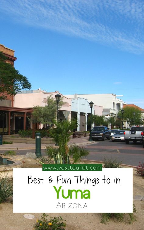 Yuma travel itinerary
Yuma travel bucket list
What to do in Yuma Arizona 
Places to visit in Yuma Arizona 
Best and Fun things to do in Yuma Arizona 
Top attractions to see in Yuma Things To Do In Yuma Arizona, Yuma Arizona, Vacation Usa, Us Travel Destinations, Arizona Travel, American Travel, Road Trip Usa, Tourist Destinations, Us Travel