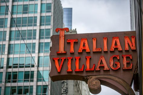 Italian Village is Chicago's oldest Italian restaurant. Come see us downtown in the loop for the most delicious, authentic Italian food in the city! Italian Village Chicago, Restaurant Italian, Authentic Italian Food, Pacific Grove California, Restaurants In Chicago, Best Italian Restaurants, Recipes Authentic, Italian Restaurants, Village Photos