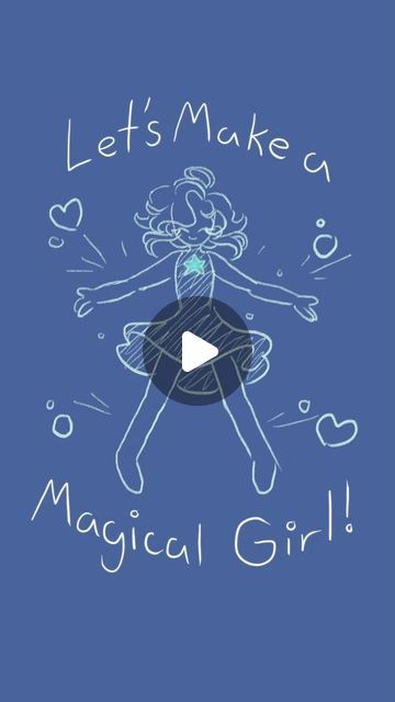 Magic Oc, Magical Girl Oc Challenge, Magical Girl Design, Magical Girl Posereference, Magical Girl Design Ideas, Magical Girl Oc, Black Magical Girl Oc, Art Drawings Simple, Magical Girl