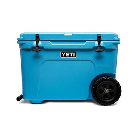 YETI Tundra Haul Portable Wheeled Cooler, Reef Blue. For product & price info go to:  https://all4hiking.com/products/yeti-tundra-haul-portable-wheeled-cooler-reef-blue/ Cooler With Wheels, Yeti Tundra, Yeti Cooler, Quick Dip, Yeti Coolers, Prime Day Deals, Extra Mile, Dog Snacks, Camping Equipment