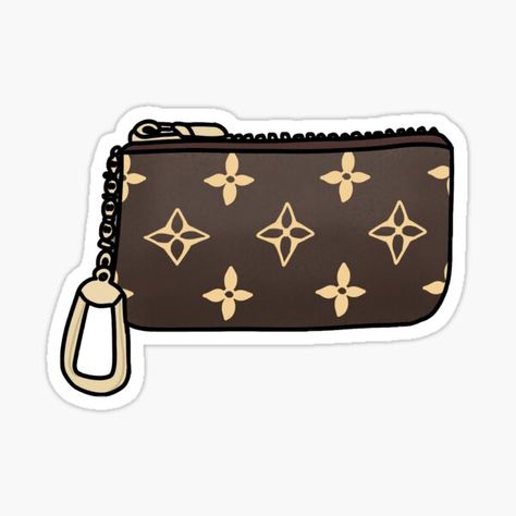 Makeup Stickers, Preppy Stickers, Iphone Stickers, Homemade Stickers, Bubble Stickers, Tumblr Stickers, Stickers Redbubble, Louis Vuitton Purse, Cool Stickers