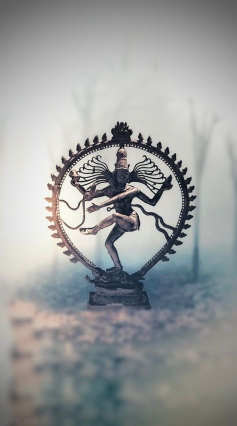 Shiva represents apocalypse and creation as he dances away the illusory world of Maya transforming it into power and enlightenment Natraj Wallpapers, Natraj Lord Shiva, Aesthetic Shiva Wallpapers, Shiva Dance, Nataraja Shiva, Dance Wallpapers, Shiva Dancing, Shiva Nataraja, Dance Forms