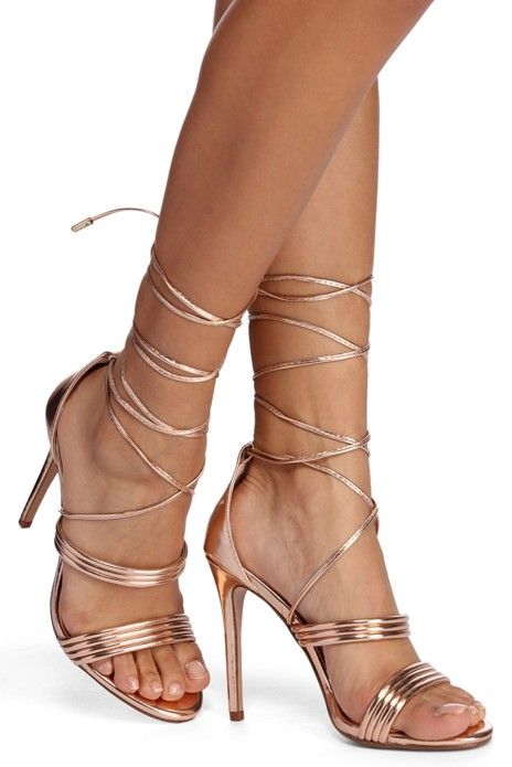 Platforms Boots, Platform Shoes Boots, Rose Gold Heels, Shoe Trends, Glam Look, Glam Looks, Gold Heels, Fashion Heels, Heels Sandals