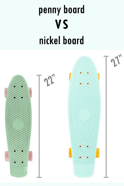 We took a deep dive into the world of the famous Penny and Nickel board. We compare and contrast the two as well as answer all your Penny board questions. #pennyboard #pennyboards #skating #skateboard #longboard #sk8 Penny Board Tricks, Penny Board Girl, Pennyboard Aesthetic, Penny Board Aesthetic, Penny Board Design, Nickel Board, Penny Boarding, Penny Boards, Skate Vibes