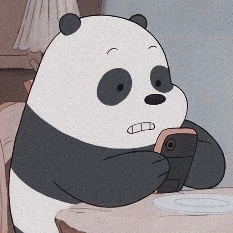 Grizzly Bear Aesthetic, Wallpapers Panda, Panda Aesthetic, Bear Panda, Giant Pandas, We Bare Bears, Bare Bears, Animal Wallpaper, Animal Tattoos