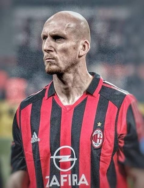 Jaap Stam Jaap Stam, Milan Wallpaper, Milan Football, Paolo Maldini, Real Madrid Team, Football Players Images, Best Football Players, Football Images, Football Themes