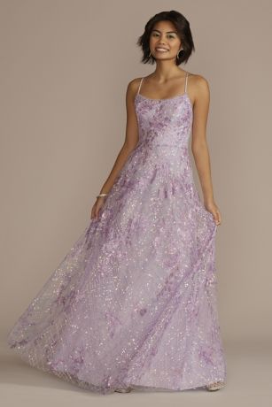 Lilac Prom Dress, Puffy Prom Dresses, Prom Dress Trends, Deb Dresses, Formal Bridesmaids Dresses, Halter Bridesmaid Dress, Purple Prom Dress, White Prom Dress, Davids Bridal Dresses