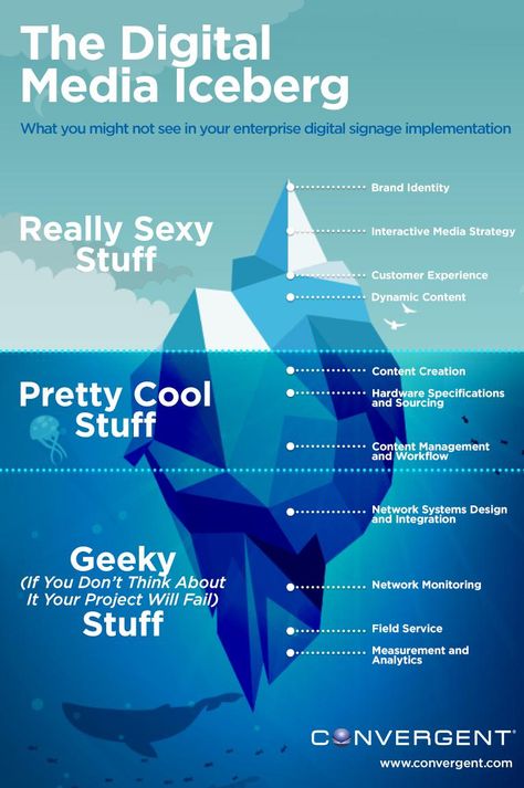 Digital project iceberg Iceberg Infographic, Roadmap Infographic, Animal Infographic, History Infographic, Infographic Map, Travel Infographic, Infographic Design Layout, Data Visualisation, Creative Infographic