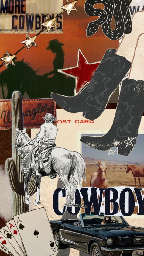 #cowgirl #western #collage #westernaesthetic #moodboard #vintage #cowboy Cowboy Moodboard, Western Collage, Western Aesthetic, Vintage Cowboy, Cowgirl Western, Mood Board, Cowboy, Collage