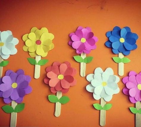 65+ Adorably Easy Spring Crafts for Kids | HubPages Rolled Paper Flowers, Folding Origami, Alphabet Crafts, Paper Flower Crafts, Spring Crafts For Kids, Paper Flower Wall, Tissue Paper Flowers, Easter Crafts For Kids, Themed Crafts