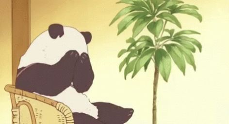 Panda Shy GIF - Panda Shy Embarrassed - Discover & Share GIFs Shy Gif, Crying Tumblr, Polar Bear Cafe, Panda Gif, Panda Love, Training Your Puppy, We Bare Bears, Bear Wallpaper, Awkward Moments