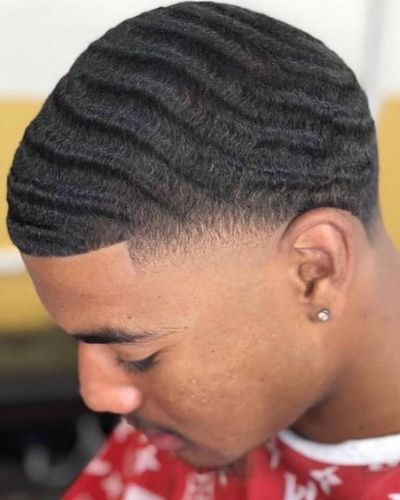 30 Waves Haircut Ideas for Black Men for Impeccable Style | MenHairstylist.com 360 Waves Hair, Waves Hairstyle Men, Waves Hairstyle, Black Hair Cuts, Waves Haircut, Fresh Cuts, Men Cave, Hair Unit, Pompadour Hairstyle