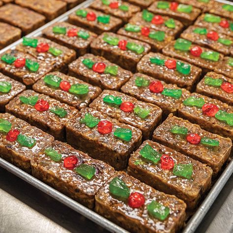 The Family-Made Power of Southern Supreme Fruitcakes | Our State Southern Supreme Fruitcake Copycat Recipe, Southern Supreme Fruitcake Recipe, The Scott Family, Card Table And Chairs, Fruit Cake Cookies, Southern Christmas, Fruitcake Recipes, Christmas Classic, Christmas Shows