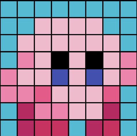 Simple Small Perler Bead Patterns, Pixel Art Kirby, Pokémon Design, Coding Projects, Tapestry Ideas, Perler Ideas, Pixel Art Templates, Beads Ideas, Iron Beads