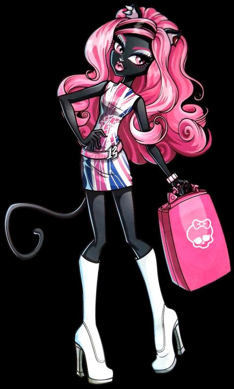 Monster High Girls, Monster High Pictures, Catty Noir, Moster High, High Characters, Monster High Art, High Pictures, Monster High Characters, Beautiful Barbie Dolls