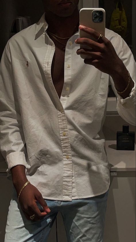 Ralph Lauren Shirt Outfit, Ralph Lauren Aesthetic, Shirt Outfit Men, Classy Outfits Men, Street Style Outfits Men, Men Stylish Dress, Guys Clothing Styles, Cool Outfits For Men, Smart Casual Outfit