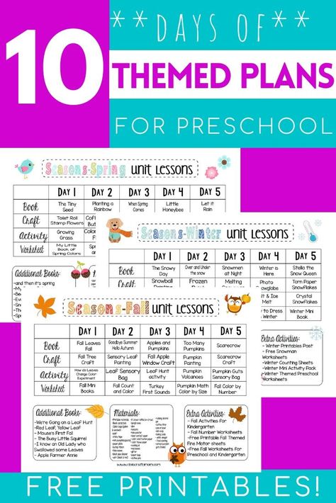 10 Days of Free Preschool Weekly Theme Lesson Plans Summer's here, and I've been looking for ways to keep my girls entertained.  It's been a long 3 months of being stuck at home because of Prek Lesson Plans Free, Lesson Plan Template Free Toddler, Weekly Themes For Toddlers, Preschool Weekly Themes, Toddler Lesson Plans Template, Summer Lesson Plans, Pre K Lesson Plans, Word Puzzles For Kids, Daycare Lesson Plans