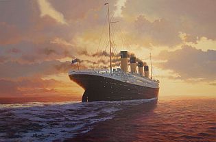 Final Farewell Titanic Painting by Adrian Rigby Original Titanic, Titanic Art, Titanic Facts, Kenny G, Titanic Ship, Historical Movies, Titanic Movie, Bottom Of The Ocean, The Titanic