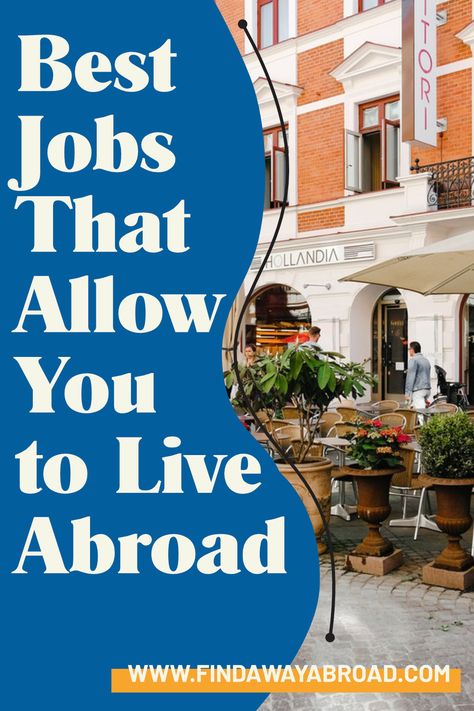 Itching to move abroad but unsure what job will get you there? Browse 9 of the best jobs to work overseas, regardless of where you're from and what experience you already have. With this diverse list, you're bound to find the perfect job for you! Jobs Abroad, Working Abroad, Work Overseas, Overseas Jobs, International Jobs, Perfect Job, Best Jobs, Need A Job, Travel Jobs