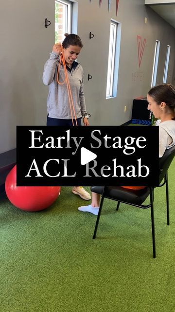 Dr. Mara Argyriou on Instagram: "Focusing on regaining knee extension range of motion, improving balance & proprioception, and loading up the quads during the early stages of rehab following ACL reconstruction surgery 🦿🔥

#physicaltherapy #DPT #doctorofphysicaltherapy #sportsphysio #sportsphysicaltherapy #rehab #strength #conditioning #training #fitness #exercise #health #wellness #fitfam #sportsmedicine #vertexpt #betterfaster #columbiasc #irmosc #aclsurgery #aclreconstruction #aclrehabilitation #aclrehab #soccer #soccerplayer" Acl Rehab Exercises, Acl Rehab, Acl Reconstruction Surgery, Improving Balance, Acl Recovery, Sports Physical Therapy, Acl Surgery, Conditioning Training, Doctor Of Physical Therapy