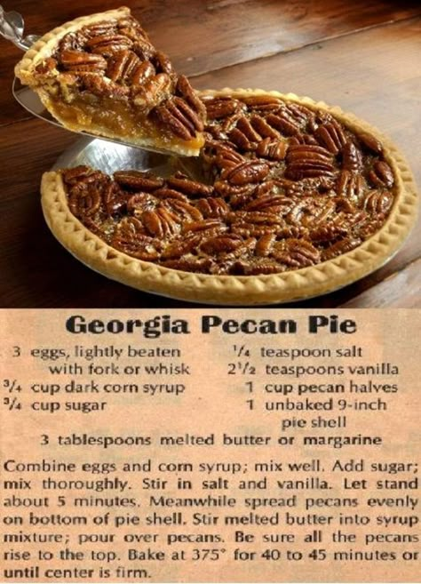 Easy Pecan Pie Recipe, Easy Pecan Pie, Resepi Biskut, Pecan Desserts, Pies Recipes, Easy Pie Recipes, Valentine Desserts, Easy Pie, Pecan Pie Recipe