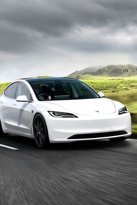 In an effort to capitalize on the demand for its highly anticipated Roadster, Tesla has announced plans to release a 2024 Model 3 with a roadster-like design. While the Roadster itself has been in development for several years, it is still not expected to hit production anytime soon. However, Tesla's marketing team recognizes the enthusiasm for the vehicle and hopes to offer an alternative with the upcoming Model 3. Tesla Model 3 2024, Tesla 3, Tesla Roadster, Tesla Model 3, 2024 Vision, Tesla Model, Tesla, Dream Cars, Vision Board