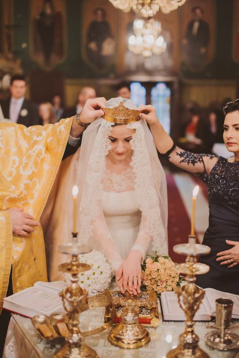 Romanian Wedding with a Wedding Cake Calamity: Anne & Ionut Romanian Orthodox Wedding, Orthodox Marriage, Calamity Anne, Delulu Era, Romanian Wedding, Ratajkowski Style, Church Weddings, Orthodox Wedding, Multicultural Wedding