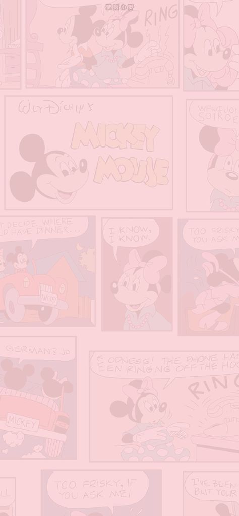 Aesthetic Minnie Mouse Wallpaper, Pink Disney Background, Wallpaper Mickey Mouse Iphone, Pink Disney Wallpaper, Waves Wallpaper Iphone, Wallpapers Disney, Pastel Background Wallpapers, Wallpaper Wa, Jelly Wallpaper