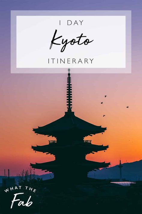 One Day In Kyoto, Kyoto Itinerary 1 Day, Kyoto Map, Kyoto Day Trip, Osaka Itinerary, Kyoto Itinerary, Tokyo Trip, Japan Holiday, Winter In Japan