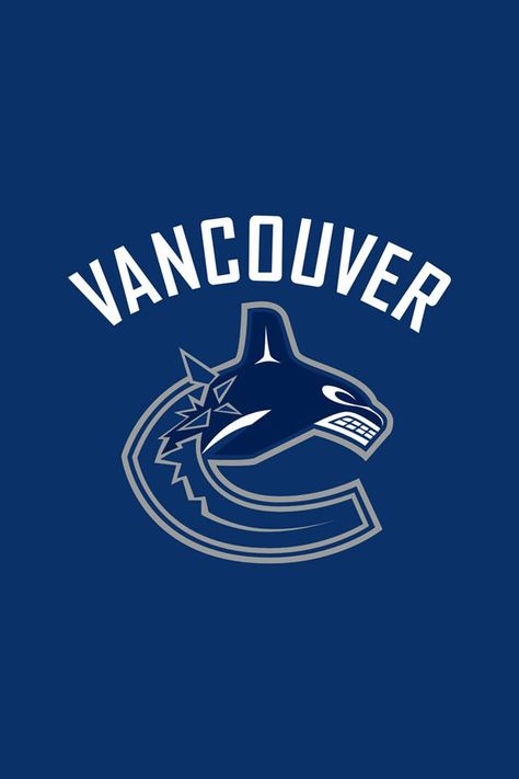 Vancouver Canucks logo Canada Printables, Canucks Logo, Vancouver Canucks Logo, Canada Eh, Nhl Logos, Adorable Wallpapers, Hockey Team, Sports Wallpapers, Vancouver Canucks