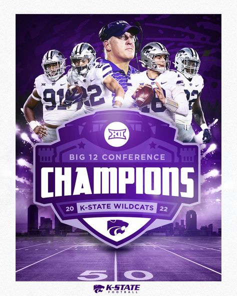 Kansas State Football, Ksu Wildcats, Kansas State University, Kansas State Wildcats, Photo Texture, High School Sports, Field Goal, Kansas State, Sports Stars