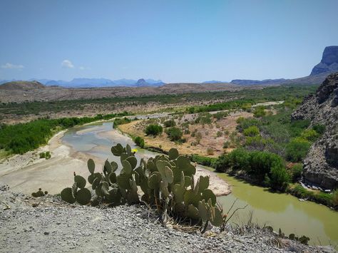 Rio Grande Valley #BigBendNationalPark #Hiking Rio Grande Texas, Rio Grande Valley Texas, Texas Illustration, Murals Ideas, Texas Aesthetic, Rio Grande Valley, Texas Photography, Liminal Space, Big Bend National Park