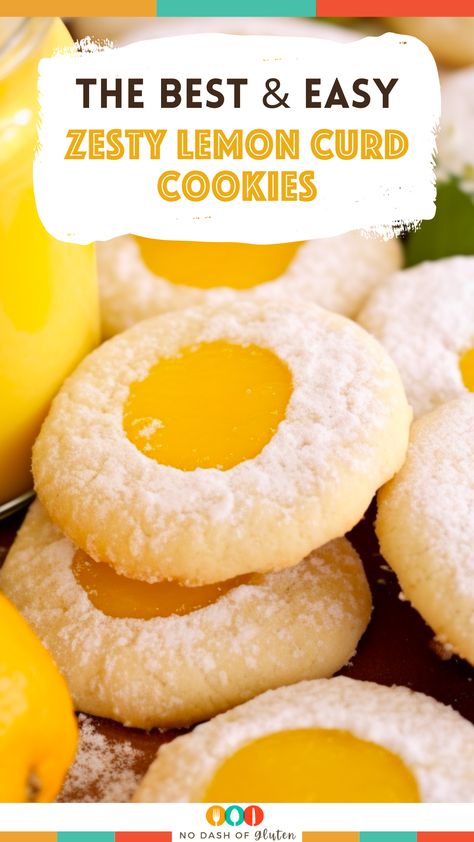 Discover the joy of baking with this Lemon Curd Cookies recipe! Each cookie is a blend of buttery goodness and zesty lemon curd, creating a perfect balance of tart and sweet. Ideal for tea time, special occasions, or as a delightful snack. Easy to make and irresistibly delicious, these cookies will be a hit with family and friends. Don't miss out on this mouthwatering treat. Visit the blog for the full recipe and bake your batch of Lemon Curd Cookies today! Lemon Curd Cookies Recipe, Lemon Curd Cookies, Curd Cookies, Gluten Free Holiday Recipes, Lemon Curd Cake, Easy Lemon Curd, Best Gluten Free Bread, Joy Of Baking, Snack Easy