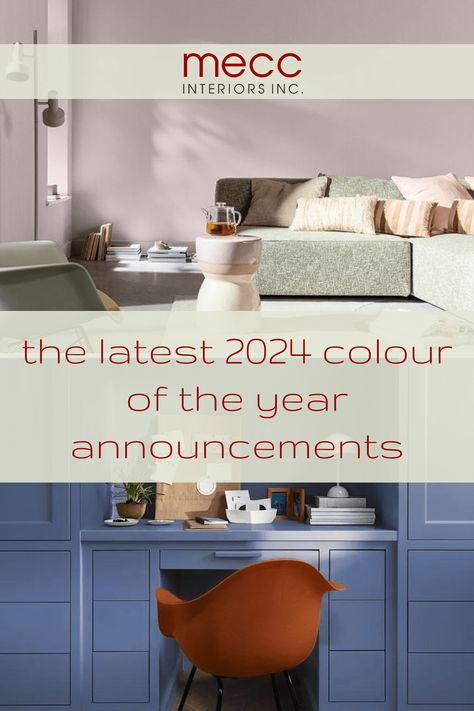 #2024coty #2024colouroftheyear #2024colour #colourtrends #designtrends #2024trends #interiordesign #colourpalette 2024 Design, Benjamin Moore, Color Of The Year, Colour Palette, Color Trends, The Year, Design Trends, Shades, Interior Design