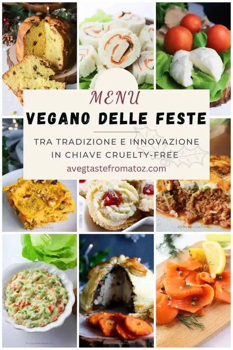 Vi presento il mio menù vegano delle feste, da cui scegliere le portate da proporre sulla vostra tavola durante il periodo natalizio; un mix tra tradizione e innovazione in chiave cruelty-free. #vegan #menu #natale #crueltyfree #feste #vegetariano Veg Lasagne, Festive Food Ideas, Vegan Italian, Vegan Menu, Festive Food, Free Thanksgiving, Festive Tables, Perfect Plants, Food Festival