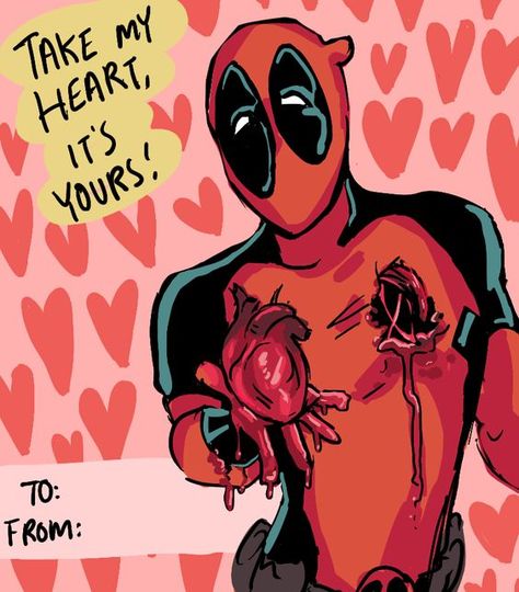 Deadpool And Spider Man, Deadpool Valentines, Deadpool Quotes, Cute Deadpool, Deadpool Love, Deadpool X Spiderman, Deadpool Funny, Deadpool Art, Deadpool Comic